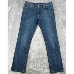 Lucky Brand 410 Athletic Slim Jeans Mens 33x32 Blue Stretch Denim